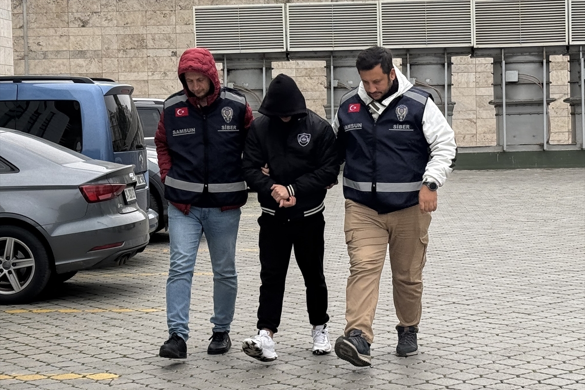 Samsun'da yasa dışı bahse teşvik amacıyla paylaşım yapan zanlı yakalandı