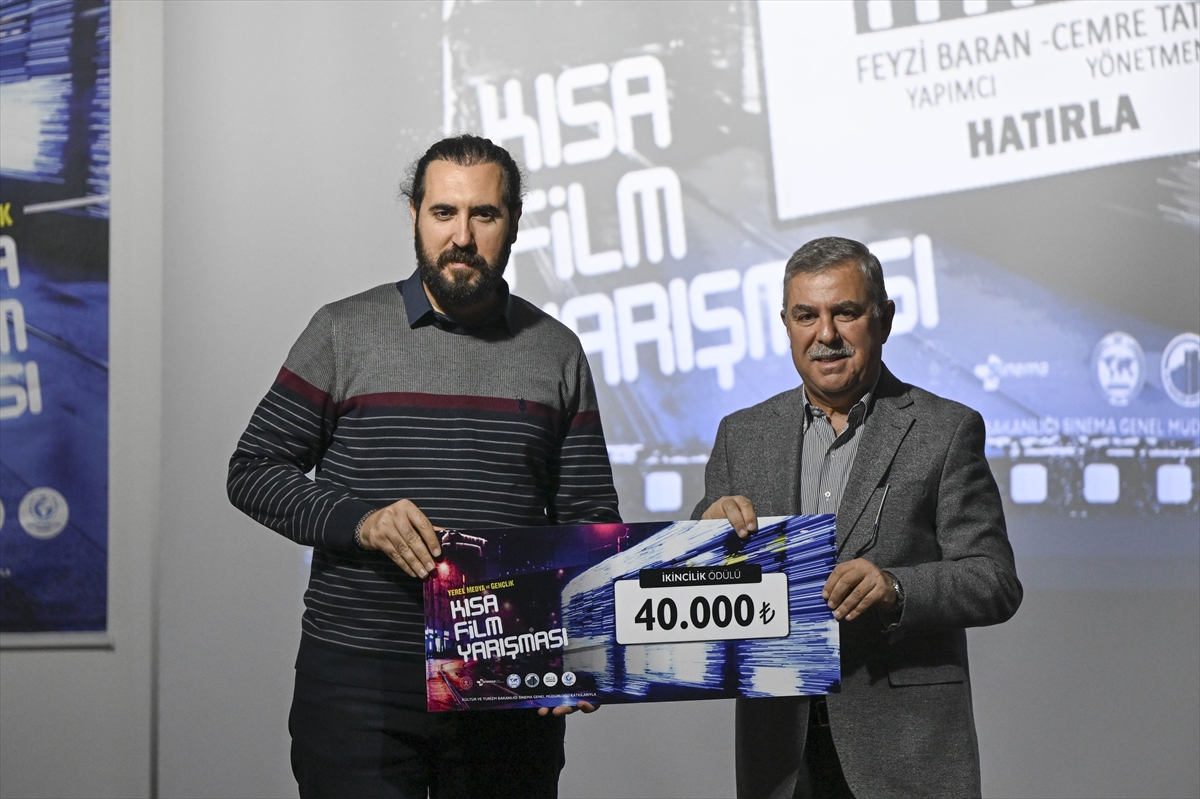 "Yerel Medya ve Gençlik Kısa Film Yarışması"nda dereceye girenler açıklandı