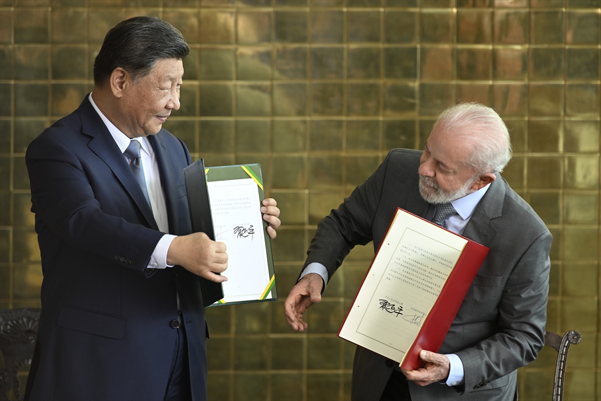 Çin ile Brezilya arasında 37 anlaşma imzalandı