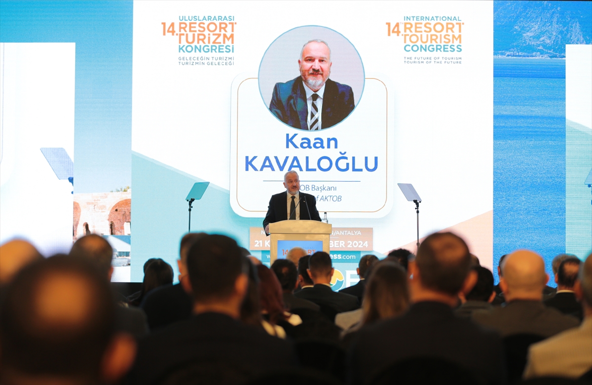 Antalya'da 14. Uluslararası Resort Turizm Kongresi başladı