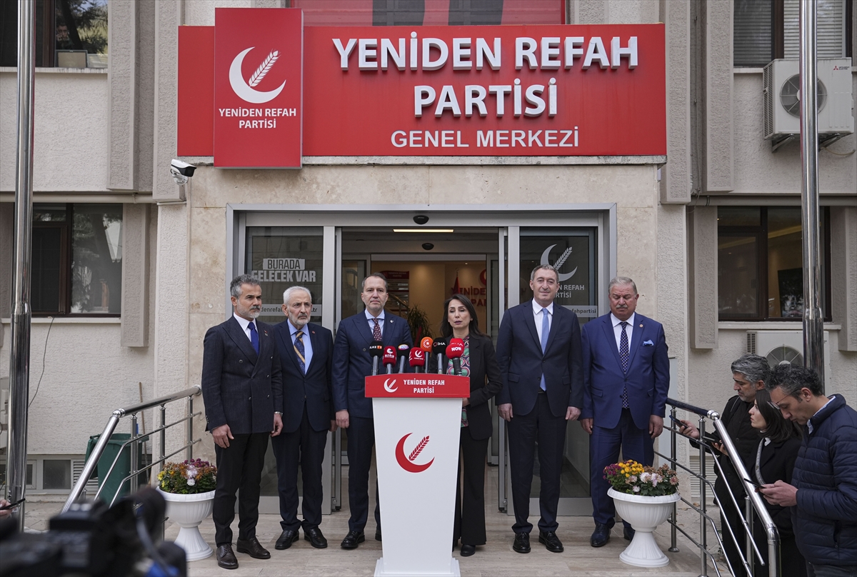 DEM Parti'den Yeniden Refah Partisine ziyaret