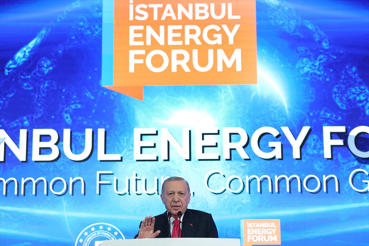 Cumhurbaşkanı Erdoğan, İstanbul Energy Forum'da