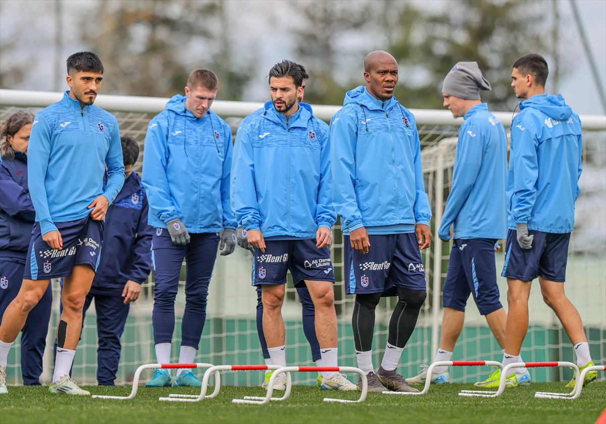 Trabzonspor, Alanyaspor maçının hazırlıklarını sürdürdü