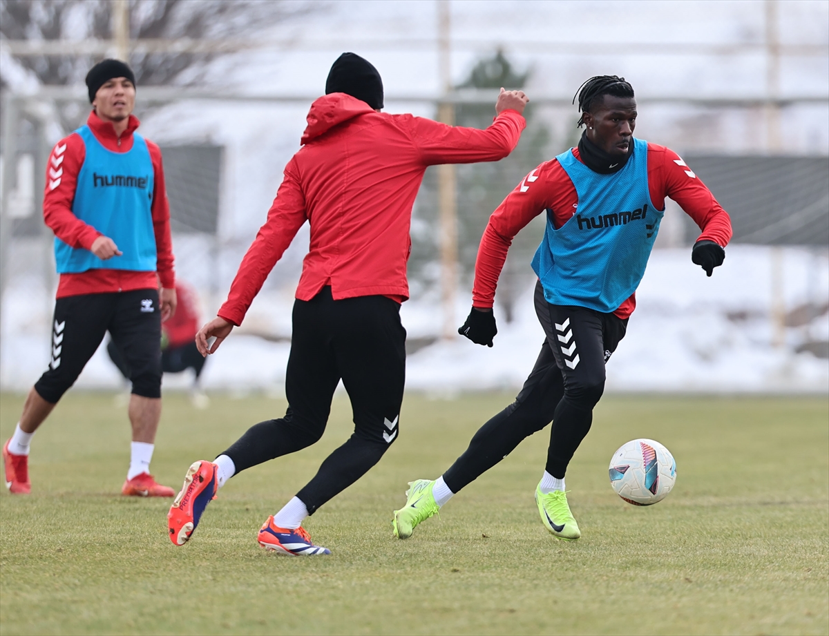 Sivasspor, Galatasaray maçı hazırlıklarına devam etti