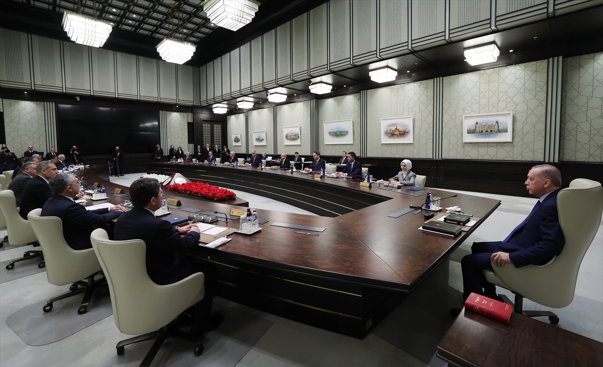 Cumhurbaşkanlığı Kabinesi toplandı