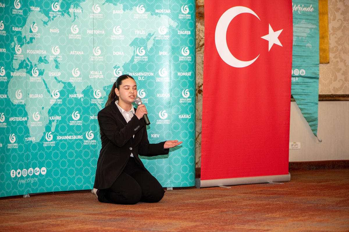 YEE, Romanya'da "10. Geleneksel Türkçe Şiir Okuma Yarışması" düzenledi