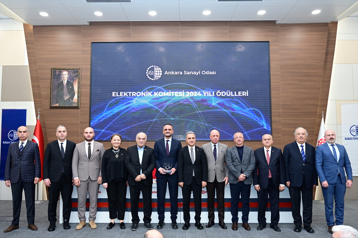 "ASO Elektronik Komitesi 2024 Yılı Ödülleri" sahiplerini buldu