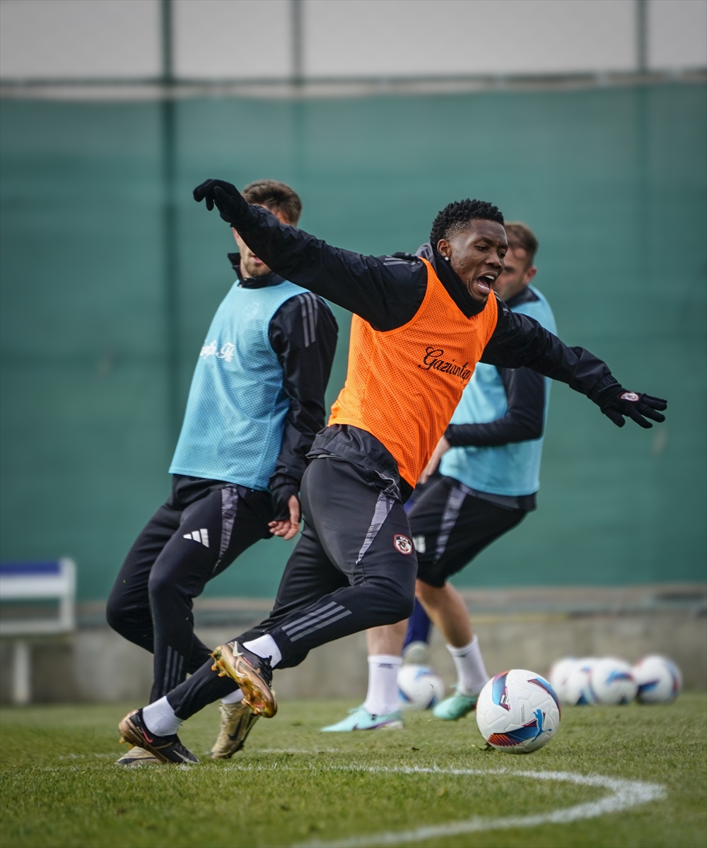 Gaziantep FK, Kasımpaşa maçının hazırlıklarını sürdürdü