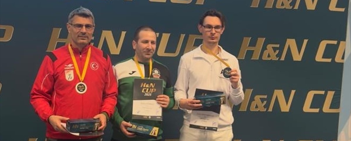 Milli atıcı Yusuf Dikeç, H&N Kupası'nda gümüş madalya kazandı