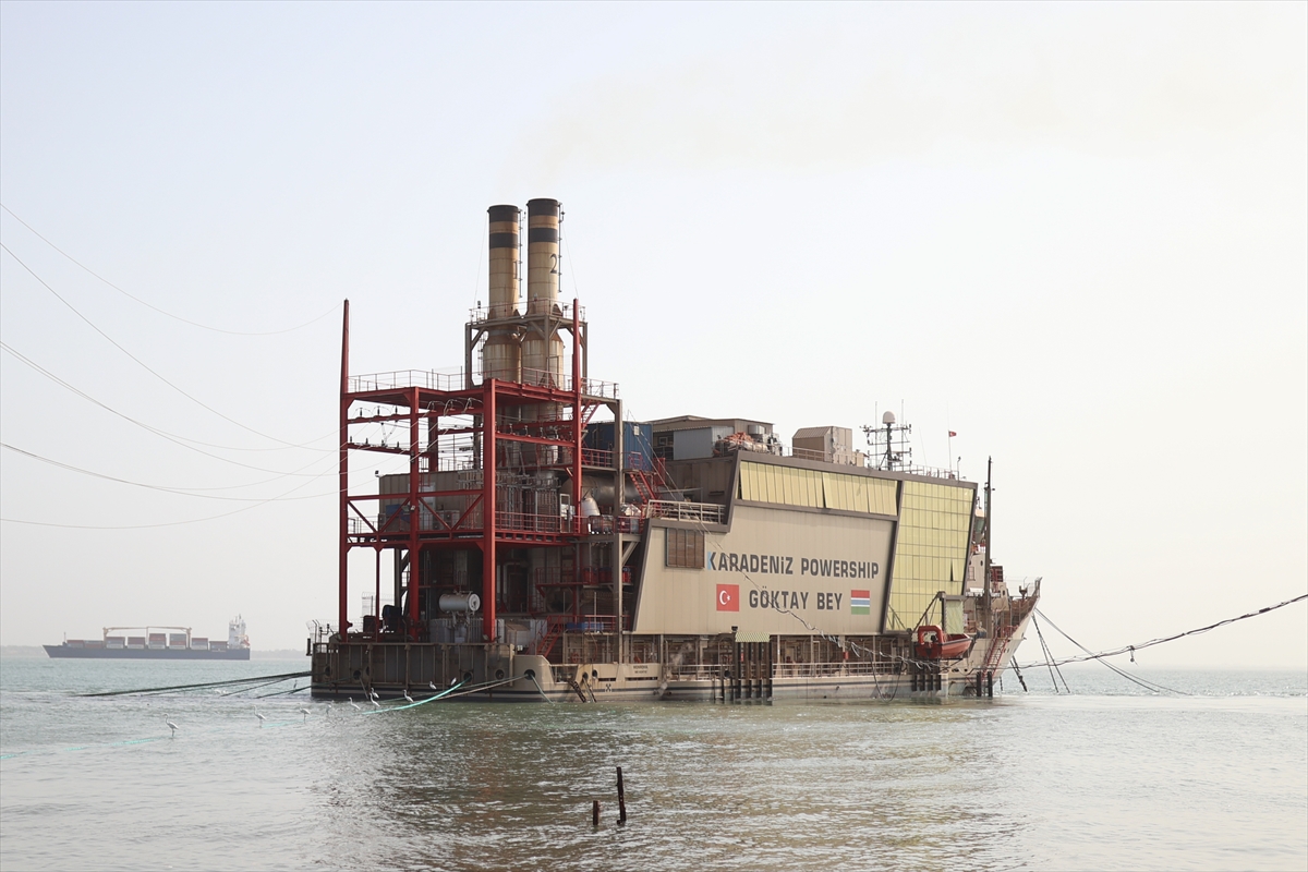 Gambiya'nın elektriğinin yüzde 40'ını Türk şirketi  sağlıyor