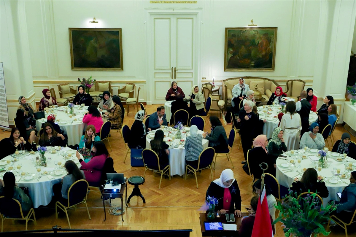 Türkiye’nin Kahire Büyükelçiliği Kadınlar Günü Adına İftar Verdi