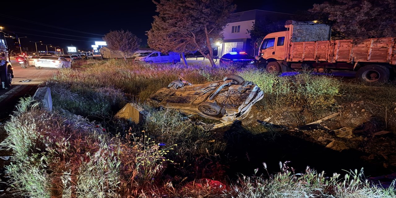 Kahramanmaraş'ta Takla Atan Otomobilde 1 Kişi Hayatını Kaybetti