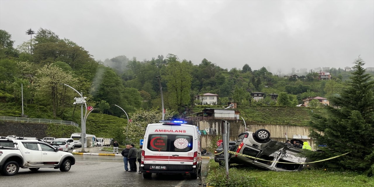 Rize Güneysu’da Trafik Kazası: 1 Ölü