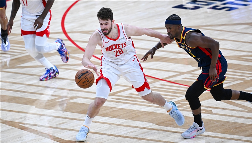 Alperen Şengün'ün "double-double"ı, Warriors karşısında galibiyeti getirdi