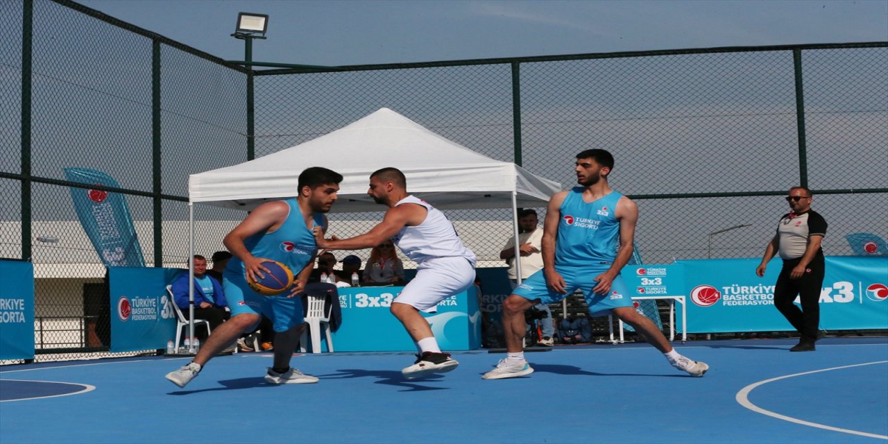 Türkiye Sigorta 3x3 Basketbol Turnuvası’nın Hatay etabı tamamlandı