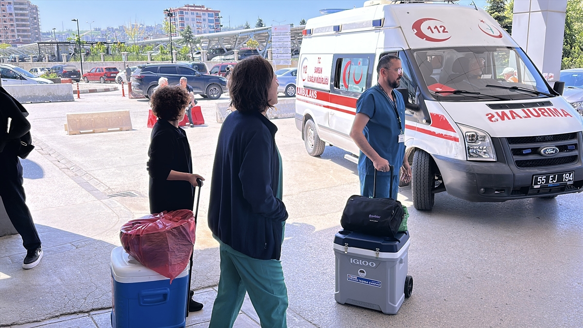 Samsun'da beyin ölümü gerçekleşen gencin organları 6 hastaya umut oldu