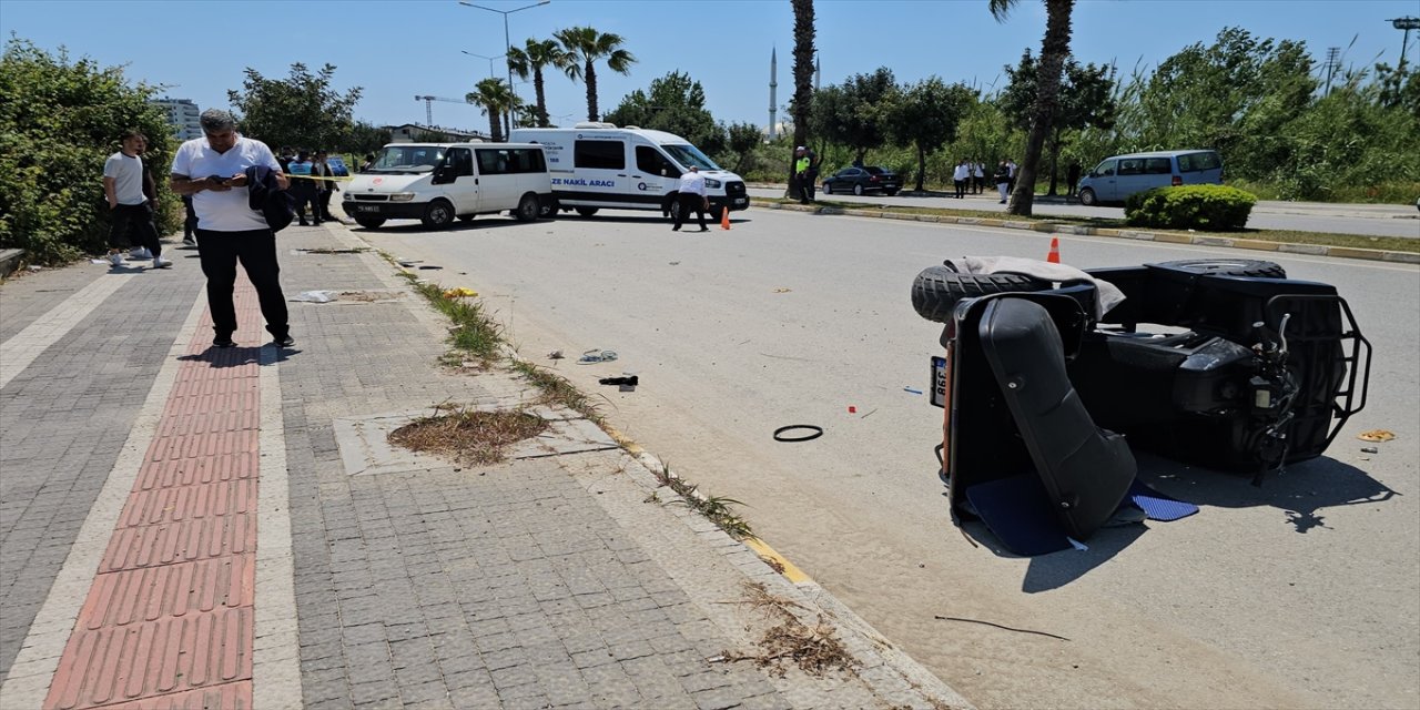 Manavgat'ta ATV kazası: 2 kişi hayatını kaybetti