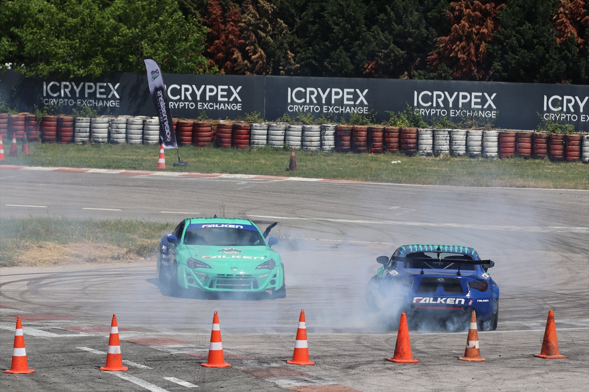 Apex Masters Türkiye Drift Şampiyonası'nın ilk yarışı, Kocaeli'de yapıldı