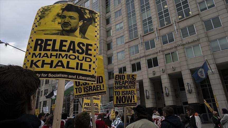 ABD'de Filistinli aktivist Halil, gözaltı merkezinde yeni doğan bebeğini kucağına alamadı