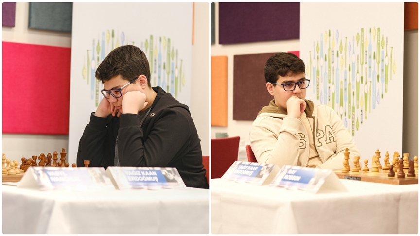 Milli satranççı Yağız Kaan Erdoğmuş, İsveç'te ikinci oldu