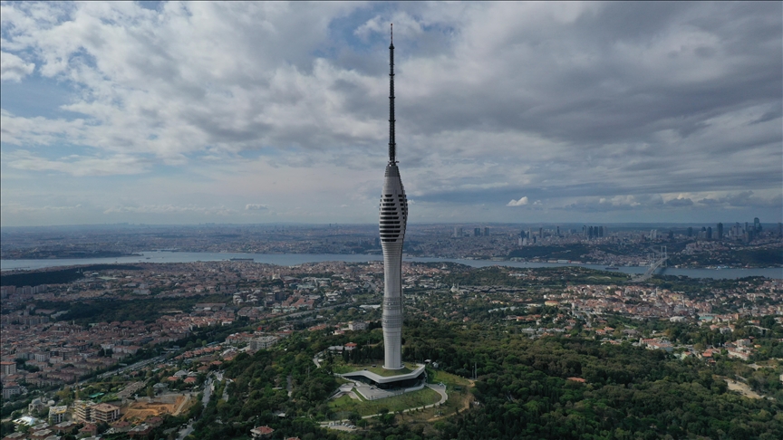 Çamlıca Kulesi'ni 4 yılda 2,3 milyon kişi ziyaret etti