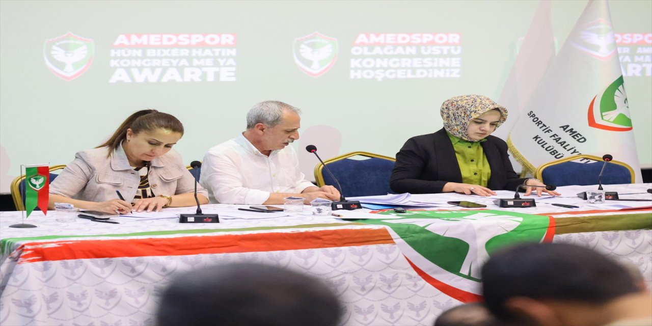 Amed Sportif Faaliyetler'de Burç Baysal yeniden başkan seçildi