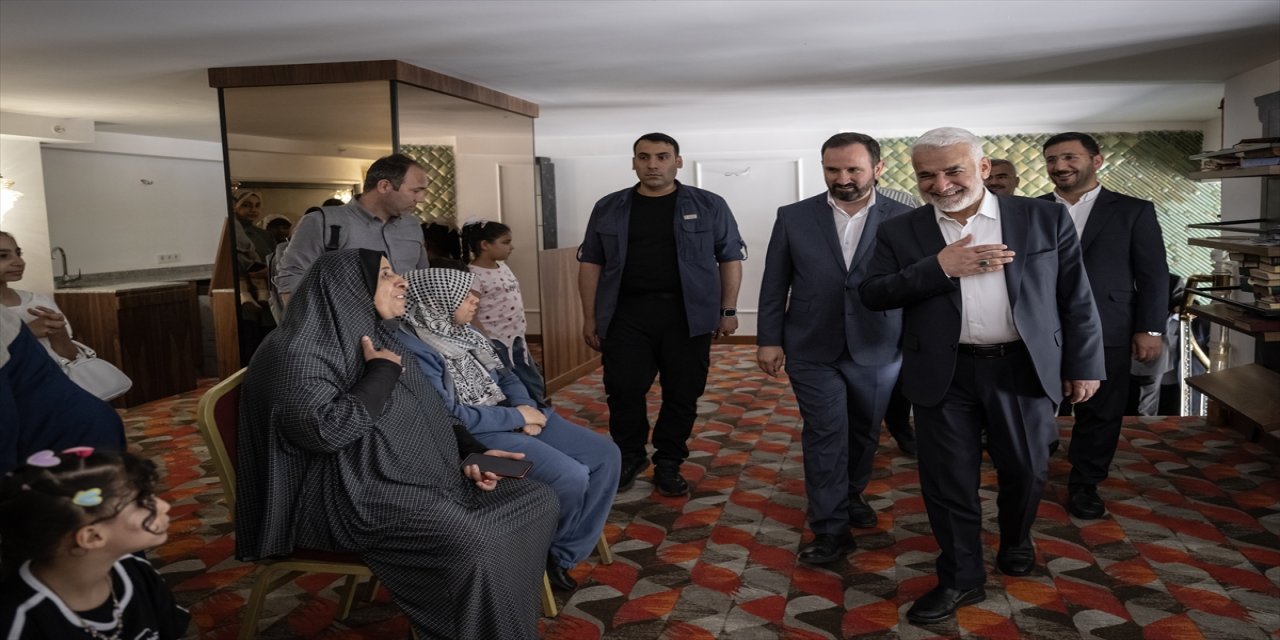 Yapıcıoğlu’ndan Filistinli ailelere bayram ziyareti.