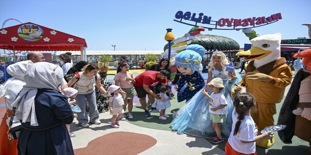 Kurban Bayramı’nda aileler eğlence parklarını tercih etti
