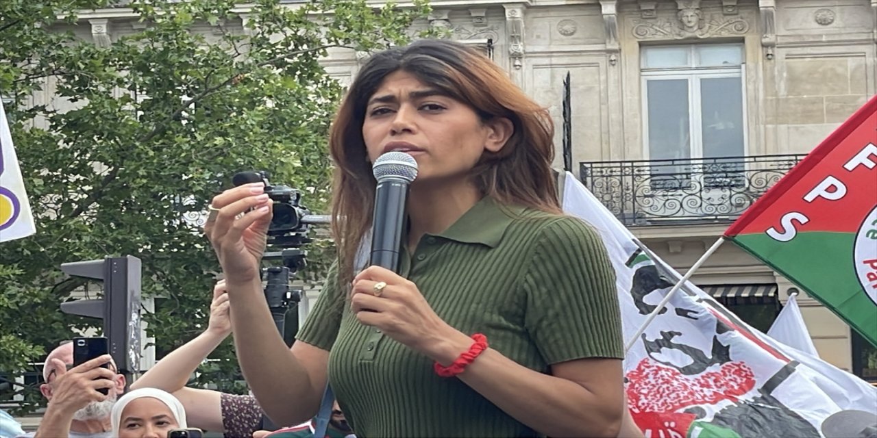 Paris'te Filistin'e destek yürüyüşü: “Gazze halkı için adalet” çağrısı