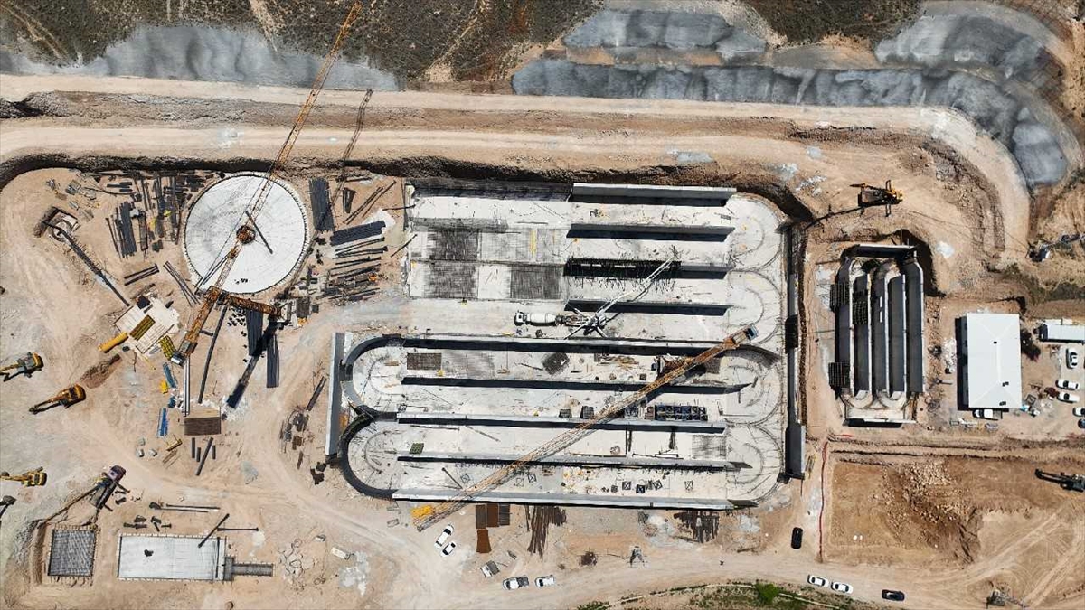 Malatya'da deprem konutlarındaki atık sular arıtılarak tarımsal sulamada kullanılacak