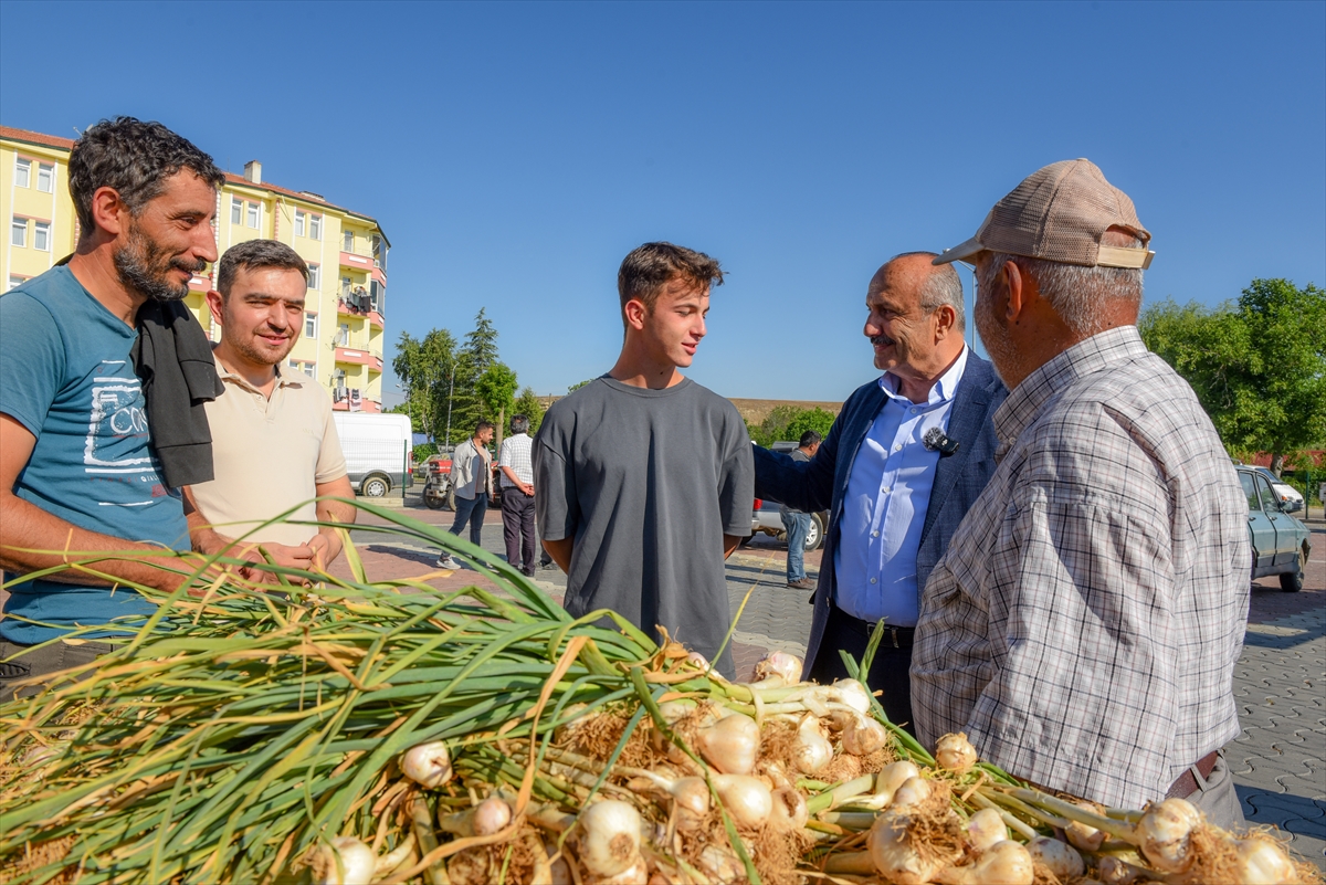 Kastamonu'da hasadın ardından Taşköprü Sarımsak Pazarı açıldı