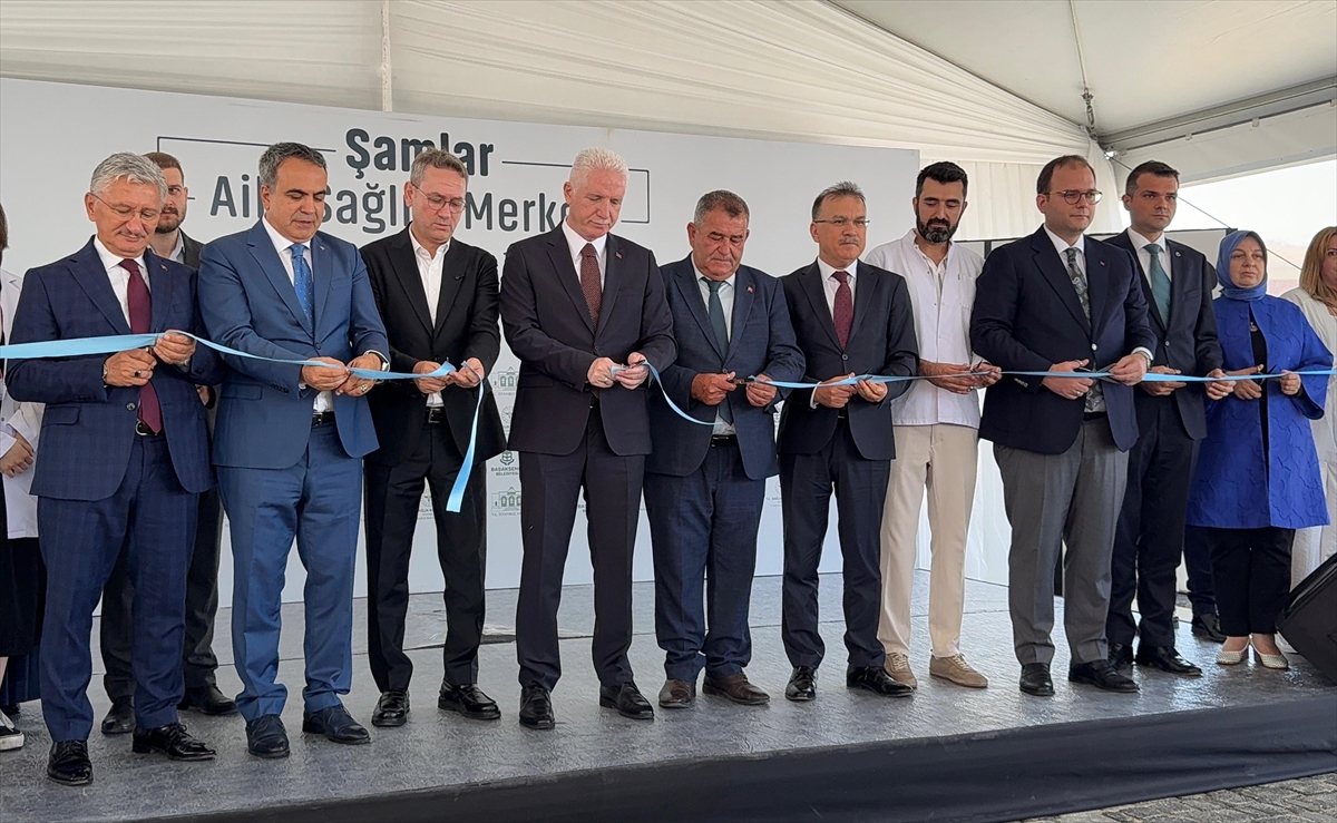 Başakşehir'de Şamlar Aile Sağlığı Merkezi törenle hizmete açıldı