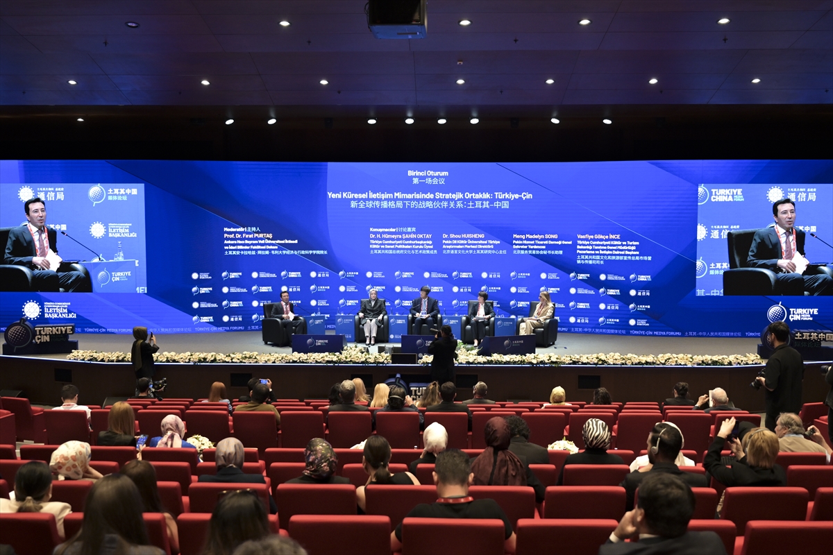Türkiye-Çin Medya Forumu’nda "Yeni Küresel İletişim Mimarisinde Stratejik Ortaklık" oturumu yapıldı