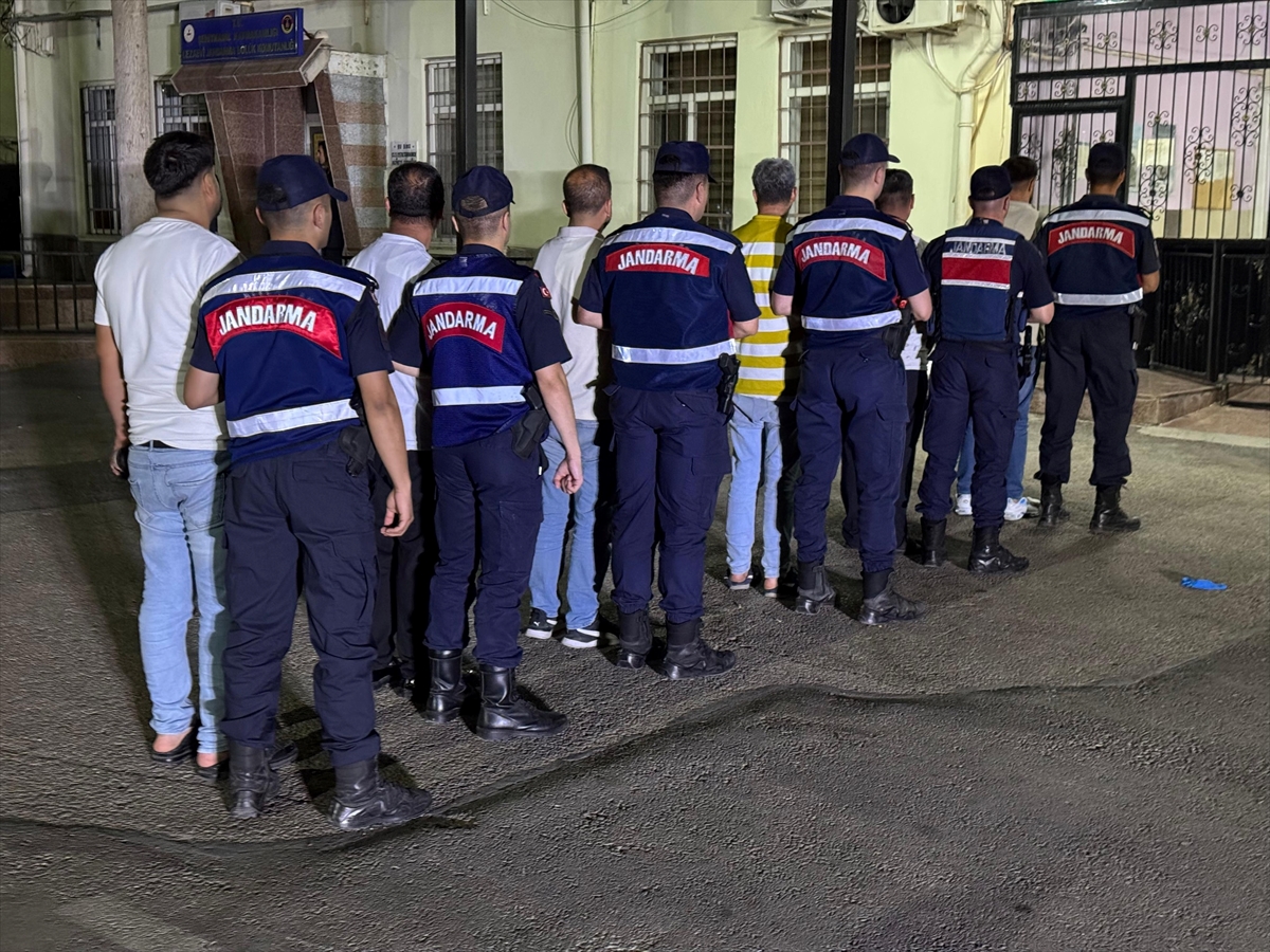 Gaziantep'te suç örgütüne yönelik operasyonda 6 zanlı tutuklandı