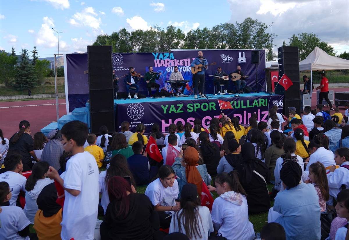 Erzurum'da 2 bin 500 çocuk yazı sporla geçirecek