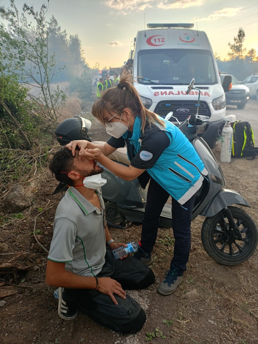 Bilecik'te çıkan orman yangınlarında 106 kişi dumandan etkilendi