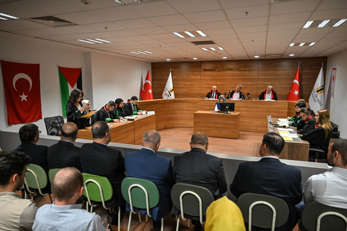 İsrail, İstanbul Ticaret Üniversitesi'nde kurulan temsili mahkemede "soykırım" suçundan yargılandı