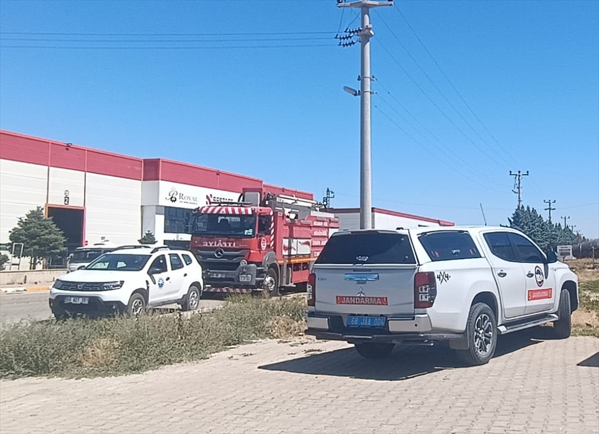 Aksaray'da fabrikada meydana gelen patlamada 1 kişi öldü, 3 kişi yaralandı