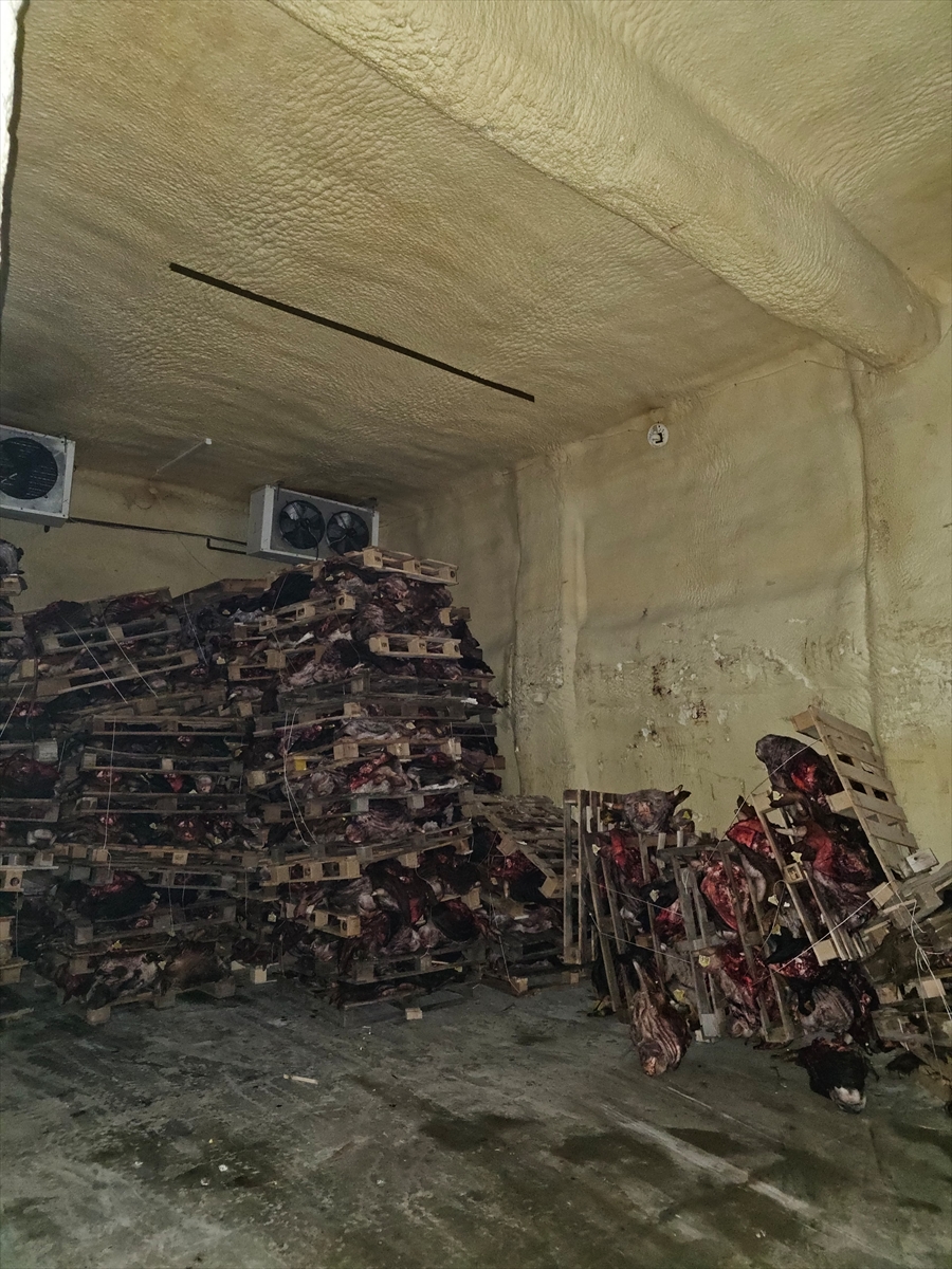 Gemlik’de hijyen kurallarına aykırı et depolayan ruhsatsız işletme mühürlendi