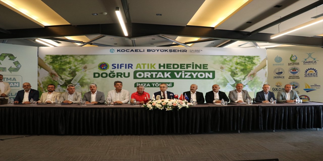 Kocaeli Belediyeleri “Sıfır Atık Yönetim Sistemi Planı” İçin Bir Araya Geldi