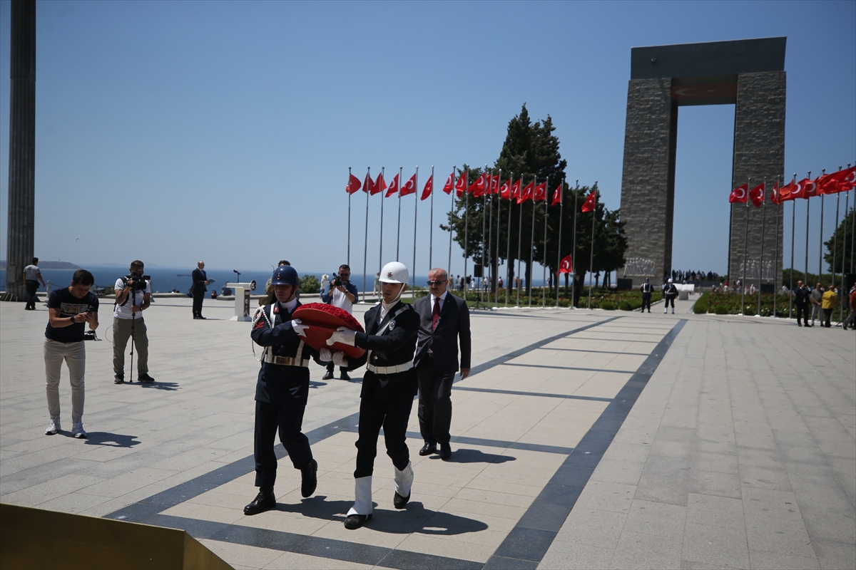 Çanakkale Şehitler Abidesi'nde 15 Temmuz şehitleri anıldı