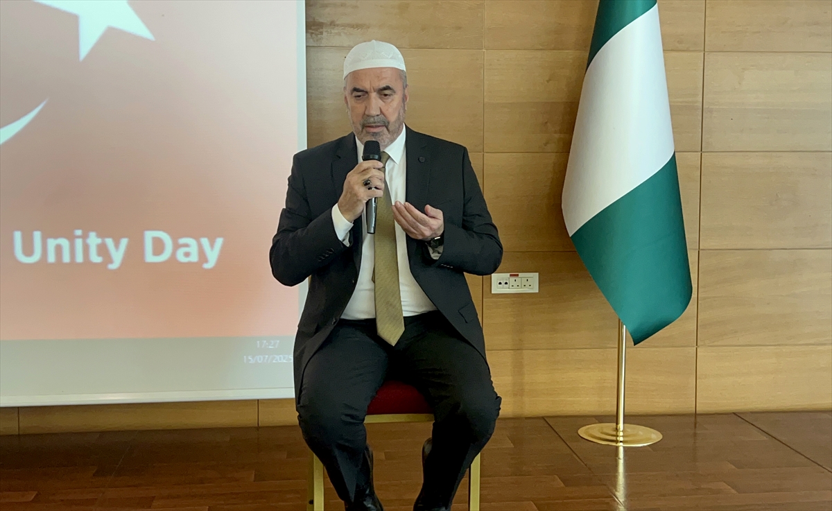 Nijerya'da 15 Temmuz Demokrasi ve Milli Birlik Günü anma etkinliği düzenlendi