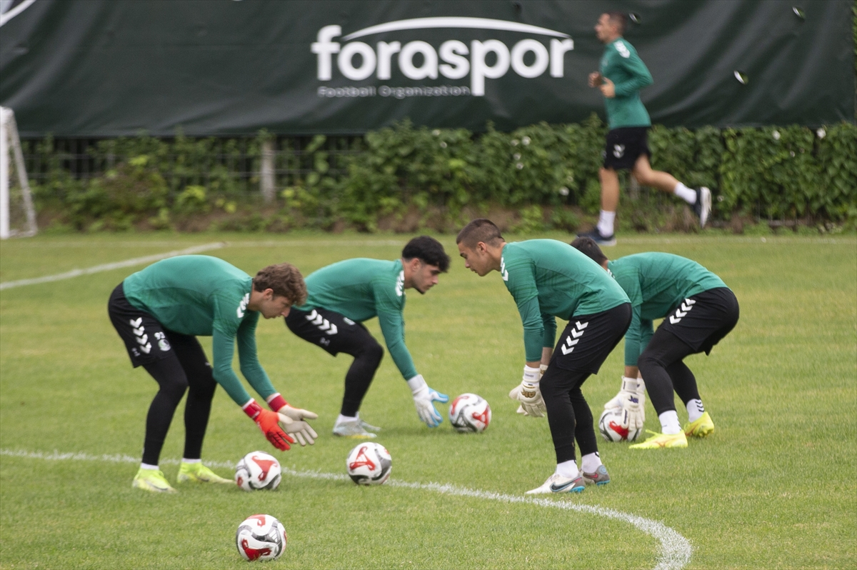 Sakaryaspor'un Bolu'daki birinci etap kampı sona erdi