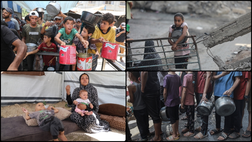 İsrail'in ablukası ve saldırıları altındaki Gazze'de çocuklar "açlıktan ağlıyor"