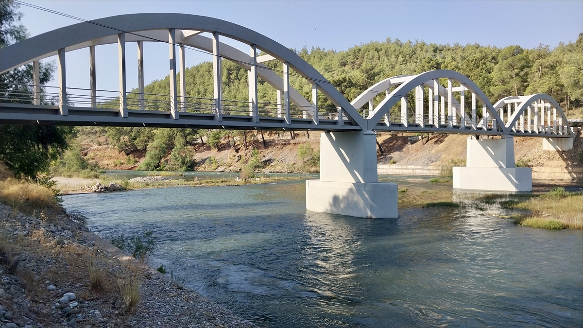 Muğla'daki tarihi Atatürk Köprüsü restore edildi