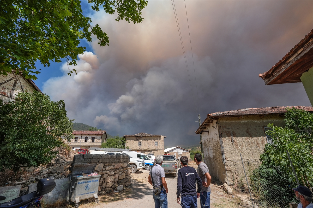 Sakarya'da ormanlık alanda çıkan yangın Bilecik tarafına sıçradı