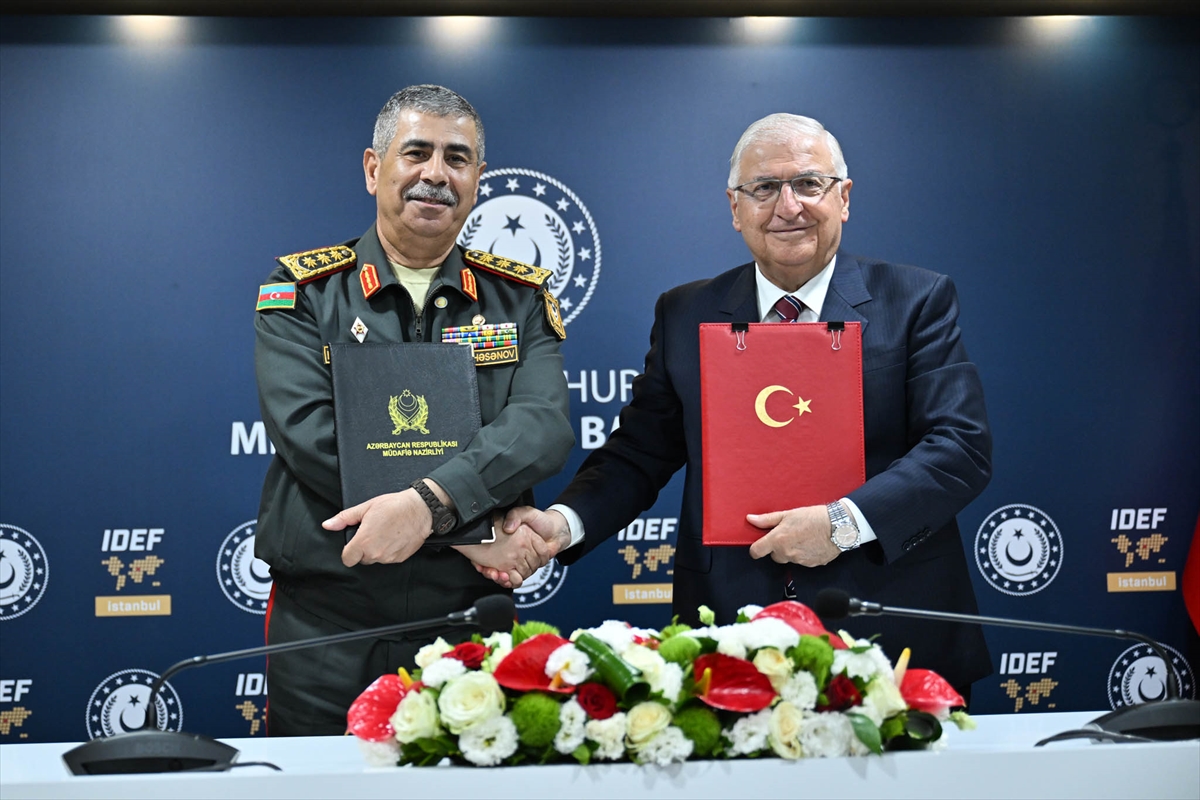 Türkiye ile Azerbaycan "Karşılıklı Askeri Güvenliğin Güçlendirilmesine İlişkin Mutabakat Muhtırası" imzaladı