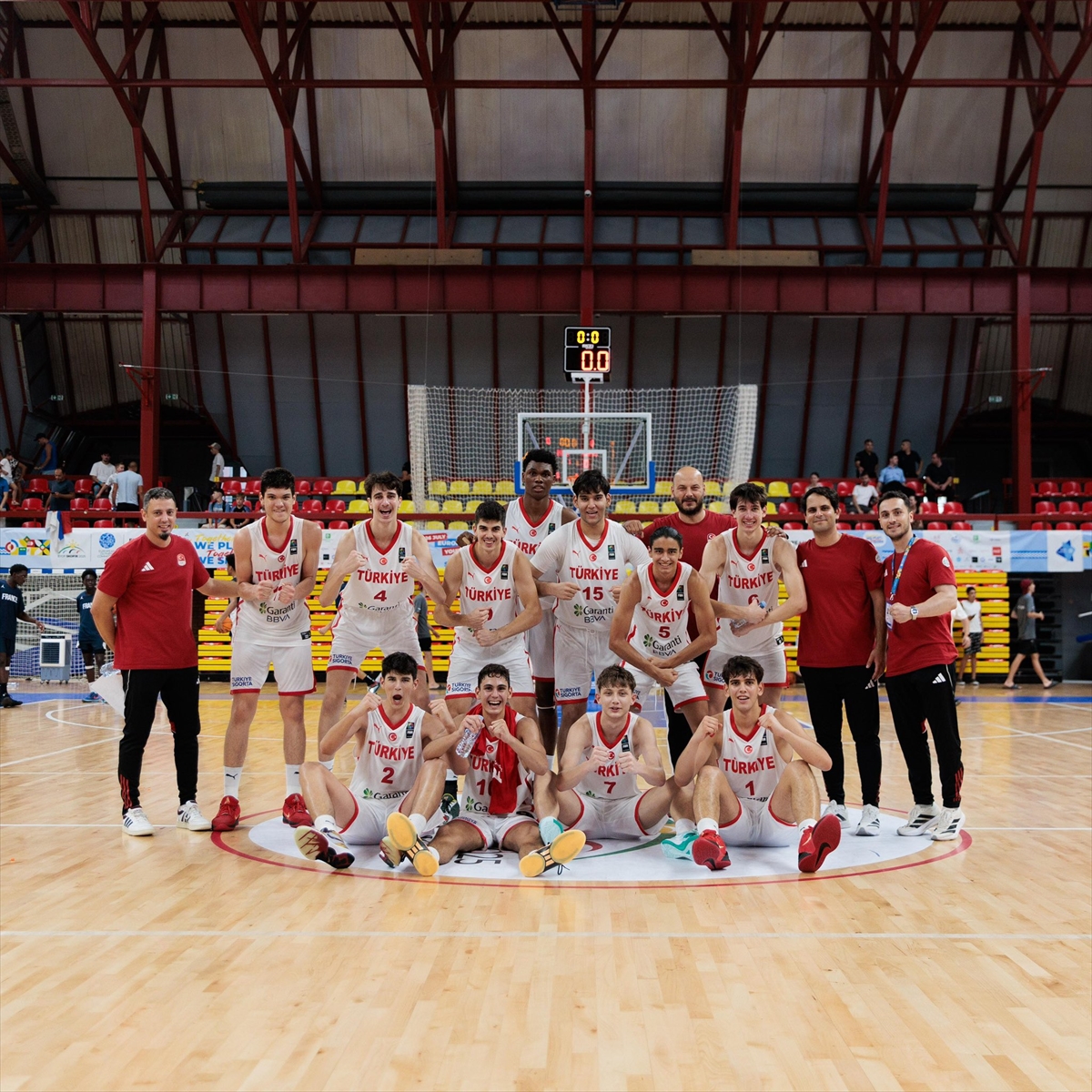 Türkiye Genç Erkek Basketbol Milli Takımı, EYOF 2025'te finale yükseldi