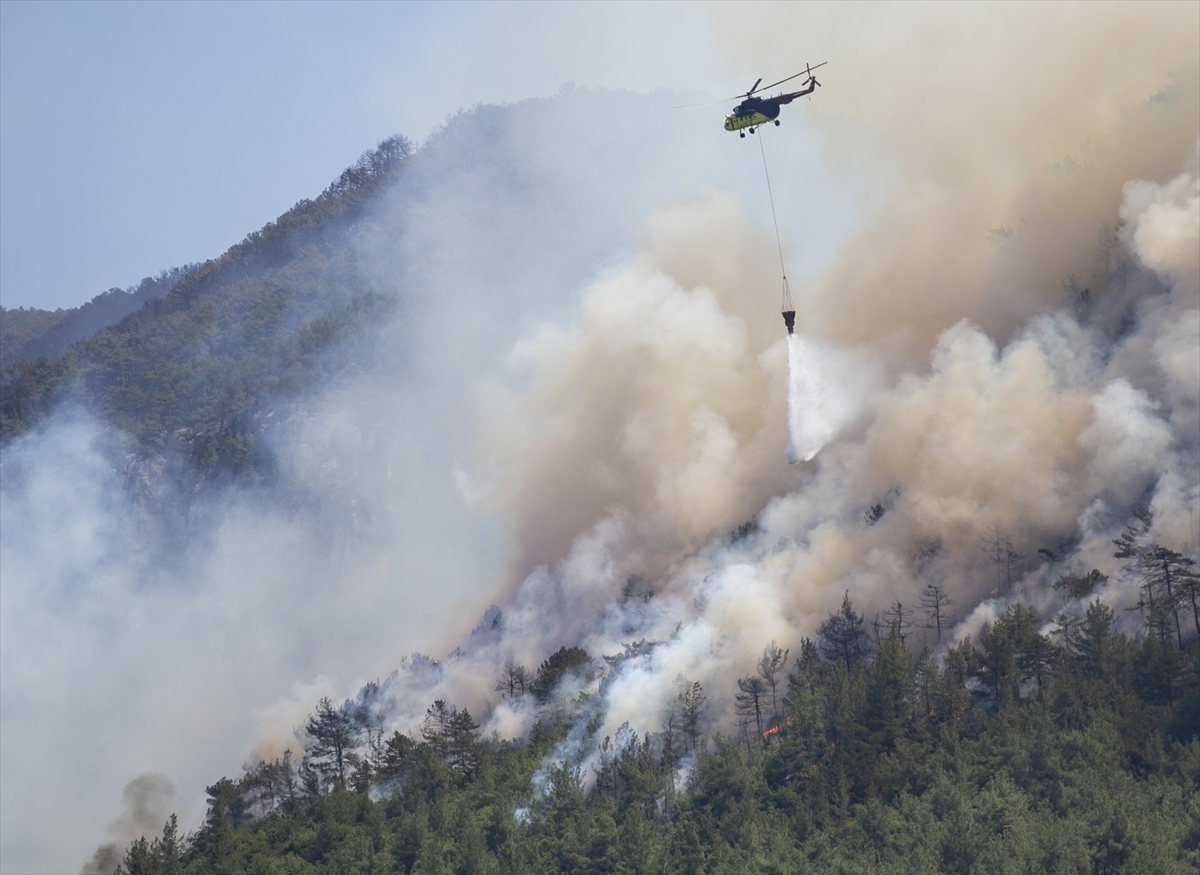 Safranbolu’da orman yangınına 4. gününde müdahale sürüyor