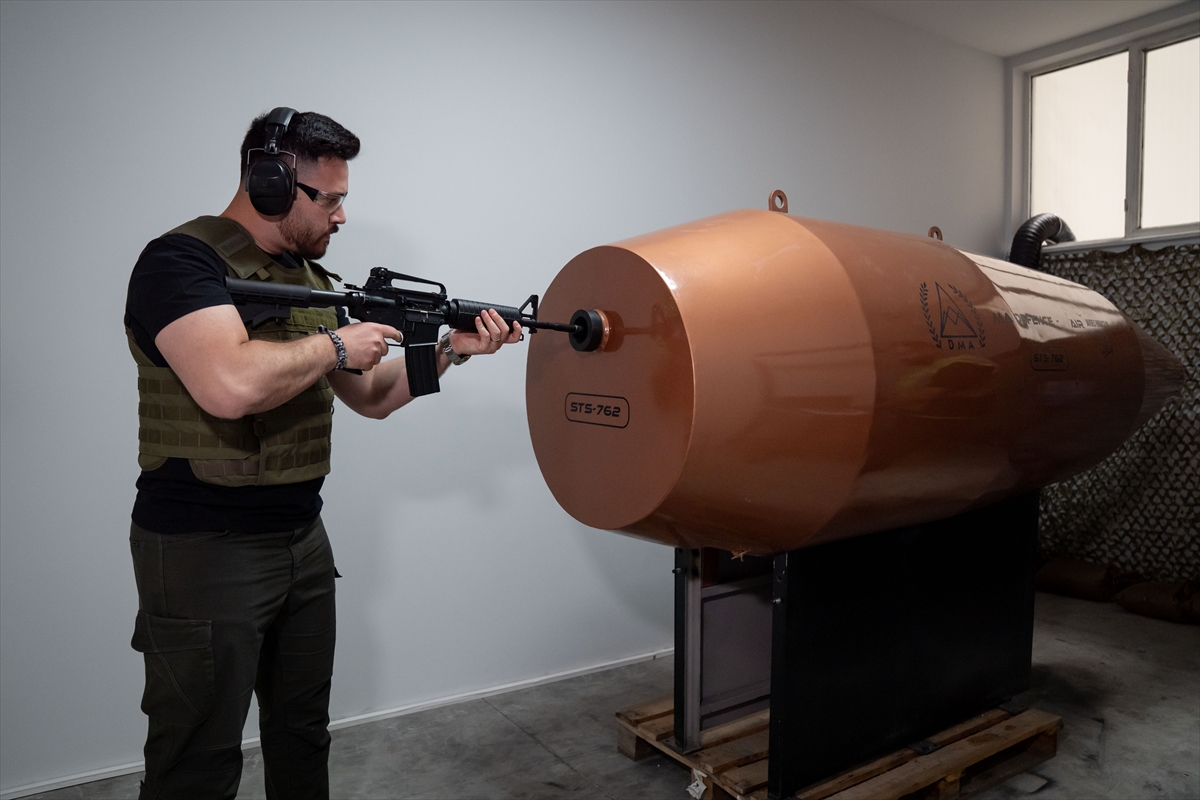 Poligonlar sıra dışı "Silah Atış Test Kabinlerine" sığdı